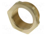 Mount.elem: thread adapter; brass; Int.thread: G 1 1/4" PNEUMAT