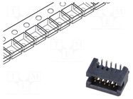 Connector: PCB to PCB; male; PIN: 10; 1.27mm; TFM; SMT; socket; 3.7A SAMTEC