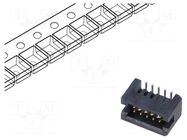 Connector: PCB to PCB; male; PIN: 10; 1.27mm; TFM; SMT; socket; 3.7A SAMTEC