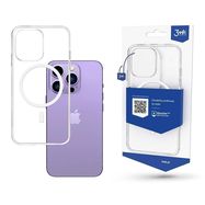 Case for iPhone 14 Pro Max compatible with MagSafe from the 3mk MagCase series - transparent, 3mk Protection