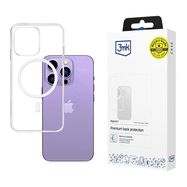 Case for iPhone 14 Pro Max compatible with MagSafe from the 3mk MagCase series - transparent, 3mk Protection