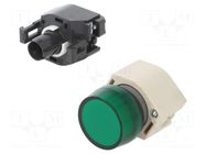 Control lamp; 22mm; OptoHiT; -40÷55°C; Ø22.3mm; IP65; green EAO