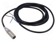 Sensor: inductive; OUT: PNP / NO; 0÷2mm; 10÷30VDC; M12; 2m; IP67 OMRON
