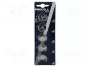 Battery: lithium; CR2025,coin; 3V; non-rechargeable; Ø20x2.5mm PROCELL