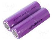 Re-battery: Li-Ion; 21700; 3.6V; 5000mAh; Ø21.4x70.75mm; 14.7A BAK BATTERY