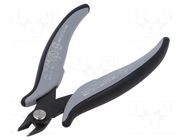 Pliers; cutting,miniature,curved; ESD; 138mm; with small chamfer PIERGIACOMI