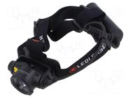 Torch: LED headtorch; waterproof; No.of diodes: 1; 65h; 1000lm LEDLENSER