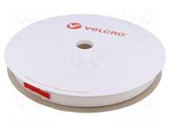 Tape: hook and loop; W: 25mm; L: 25m; loop; white; reel VELCRO®