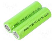 Re-battery: Li-Ion; 18650,MR18650; 3.6V; 2900mAh; Ø18.35x64.85mm BAK BATTERY