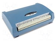 Module: data acquisition; Resolution: 18bit; I/O: 4; Analog in: 8 DIGILENT