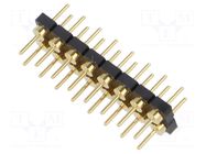 Connector: pin strips; pin header; male; PIN: 16; straight; THT SAMTEC