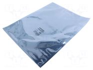 Protection bag; ESD; L: 356mm; W: 254mm; Thk: 76um EUROSTAT GROUP