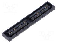 Connector: PCB to PCB; socket; female; PIN: 80; QSE; vertical; 2A SAMTEC