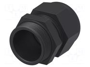 Cable gland; without nut; M32; 1.5; IP68; polyamide; black TE Connectivity