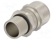 Cable gland; without nut,with long thread; M16; IP68; brass TE Connectivity