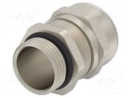 Cable gland; without nut; M20; IP68; brass; Entrelec TE Connectivity