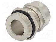 Cable gland; without nut; M25; IP68; brass; Entrelec TE Connectivity