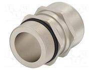 Cable gland; without nut,with long thread; M40; IP68; brass TE Connectivity