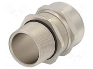 Cable gland; without nut; NPT1 1/4"; IP68; brass; Entrelec TE Connectivity