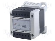 Transformer: mains; 500VA; 230VAC; 24V; Leads: terminal block; IP20 DF ELECTRIC