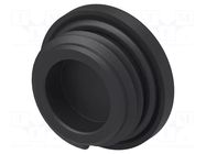 Stopper; M16; 1.5; IP68; polyamide; black; Entrelec; Thread: metric TE Connectivity