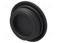 Stopper; M20; 1.5; IP68; polyamide; black; Entrelec; Thread: metric TE Connectivity