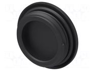 Stopper; M25; 1.5; IP68; polyamide; black; Entrelec; Thread: metric TE Connectivity