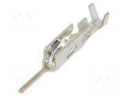 Contact; male; PA; phosphor bronze; tinned; 0.13÷0.33mm2; crimped JST
