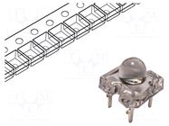 LED; RGB; 3000mcd,4000mcd,10000mcd; 45°; Front: convex; 5.1mm BIVAR