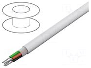 Wire; Alpha Essential C&C; 3x22AWG; unshielded; 300V; 305m; Cu ALPHA WIRE