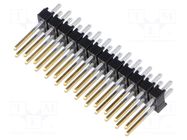 Connector: pin strips; pin header; male; PIN: 24; THT; straight SAMTEC