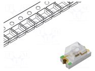 LED; red; SMD; 0805; 20÷90mcd; 1.8÷2.4VDC; 2x1.25x0.7mm; 140°; 20mA DIALIGHT