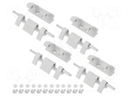 Hinge; 4pcs. RITTAL