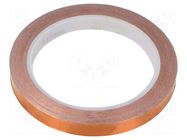 Tape: electrically conductive; W: 9mm; L: 16.5m; Thk: 0.066mm; UL510 3M