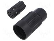 Connector: AC supply; screw terminal; male; TH384; 27mm; 0.25÷1mm2 TECHNO