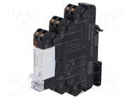 Relay: interface; SPDT; Ucntrl: 230VAC; 16A; for DIN rail mounting WEIDMÜLLER