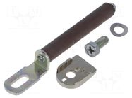 Driving head; porcelain roller Ø9x57mm R 80mm; FK/FM/FR/FX/FZ PIZZATO ELETTRICA