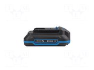 Re-battery: Li-Ion; 18V; 2000mAh; packs HÖGERT TECHNIK