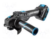 Angle grinder; for workshop; 8000rpm; 125mm; 18VDC HÖGERT TECHNIK