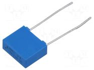 Capacitor: polypropylene; MKT; 3.3nF; 630VDC; 400VAC; 4x8.5x10mm EPCOS