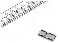 Connector: USB B micro; ZX360; PIN: 10; USB 2.0 HIROSE
