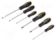 Kit: screwdrivers; Pozidriv®,slot; cardboard packaging,box PROXXON