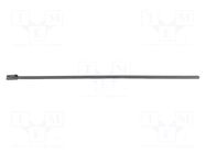 Cable tie; L: 200mm; W: 4.6mm; acid resistant steel AISI 316L LAPP