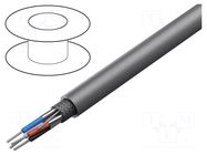 Wire; Alpha Essential Data&Bus; 1x2x15AWG,1x2x18AWG; stranded ALPHA WIRE