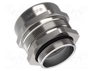 Cable gland; M110; 2; brass; metallic; SKINTOP®; SKINTOP® MSR-M LAPP