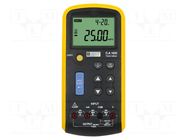 Meter: calibrator; voltage,current; VDC: 0÷100mV,10V; I DC: 0÷24mA CHAUVIN ARNOUX