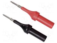 Measuring tip; black,red; Tip diameter: 2mm; Socket size: 4mm CHAUVIN ARNOUX