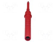 Measuring tip; black,red; Socket size: 4mm CHAUVIN ARNOUX