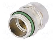 Cable gland; with earthing; M50; 1.5; IP68; brass; SKINTOP® LAPP