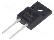 Diode: Schottky rectifying; SiC; THT; 650V; 4A; ITO220AC; 39W; tube SMC DIODE SOLUTIONS